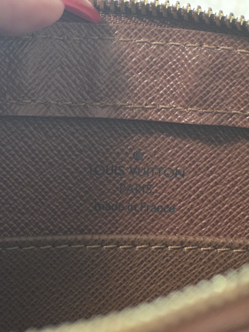 Louis Vuitton Monogram Canvas Wristlet Pouch - Brown - Picture 13 of 13
